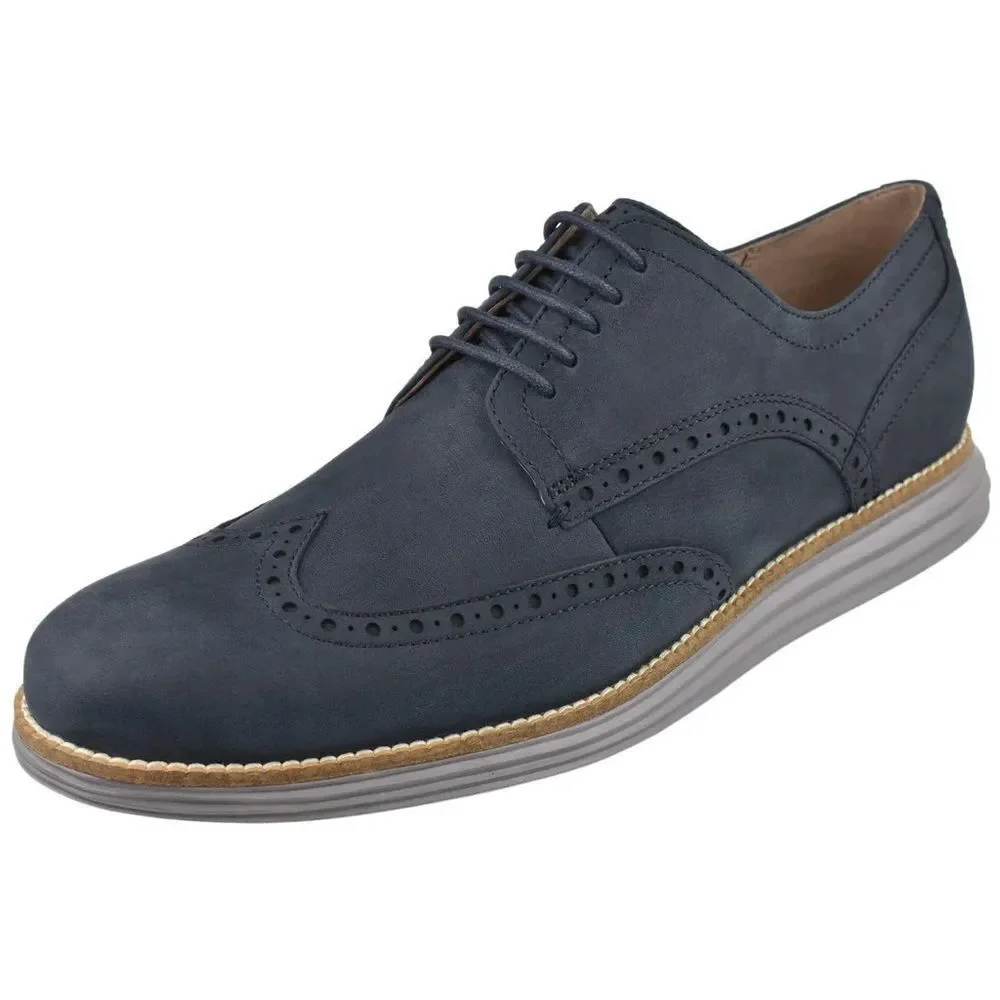 Cole haan Blue Leather Original grand Wings Size‎ 12 A14